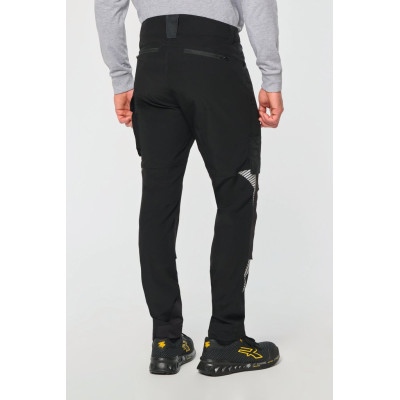 Recycled multi pocket light weight stretch trousers